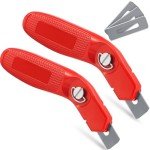 Heavy-Duty Carpet Cutting Knife with Blades - 2 Pack