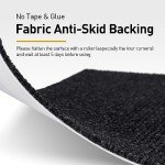 Soft Black Carpet Squares with Padding - 15 Pcs