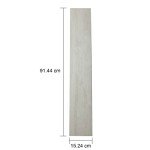 CO-Z 16 PCS Odorless Vinyl Floor Planks - Beige