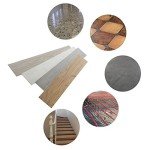 CO-Z 16 PCS Odorless Vinyl Floor Planks - Beige