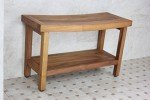 30" Sumba Teak Shower Bench with Care Kit