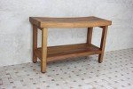 30" Sumba Teak Shower Bench with Care Kit