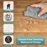 Wood Grain Foam Floor Tiles - Interlocking 48 Sq. Ft