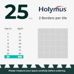 Grey Wood Grain Foam Tiles - 100 Sq. Ft