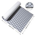 Grey Non-Slip EVA Foam Boat Flooring Mat