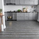 Grey Oak Peel and Stick Vinyl Floor Tiles - 36-Pack