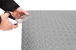 Anti-Fatigue Grip Mat Roll - 30 Sq Ft Grey