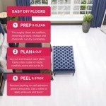 LUCiDA SURFACES Peel and Stick Vinyl Flooring Tiles