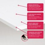 LUCiDA SURFACES Peel and Stick Vinyl Flooring Tiles