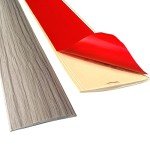 Self-Adhesive Wood Grain Floor Transition Strip