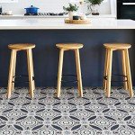Sienna Grey Peel & Stick Floor Tiles