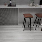 Wood Grain Peel and Stick Vinyl Floor Tiles