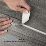 Self-Adhesive Vinyl Strip for Floor Gaps - Gray
