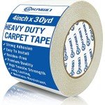 KAIWO Heavy Duty Double-Sided Carpet Tape 4"x30yd