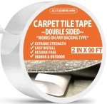 Heavy Duty Double Sided Carpet Tile Tape 2in x 90ft
