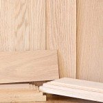 Red Oak Solid Hardwood Plank for Crafts and DIY