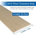 Self-Adhesive Floor Transition Strip - Wood Grain Design