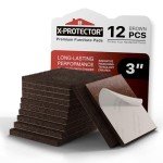X-PROTECTOR 3" Felt Pads for Furniture Protection