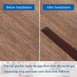 Self-Adhesive Floor Transition Strip, Wood Grain Design