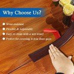 Self-Adhesive Floor Transition Strip, Wood Grain Design