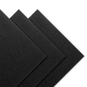 Black Peel and Stick Carpet Tile Adhesive Sheets