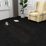 Black Peel and Stick Carpet Tile Adhesive Sheets