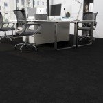 Black Peel and Stick Carpet Tile Adhesive Sheets