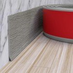 Duzzy 6" x 40' Peel and Stick Wall Trim