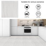 Peel and Stick Vinyl Floor Tiles - 22 Pack