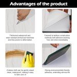 Peel and Stick Vinyl Floor Tiles - 22 Pack