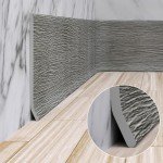 Duzzy 6" x 40' Peel and Stick Wall Trim