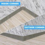 Duzzy 6" x 40' Peel and Stick Wall Trim