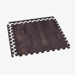 Farmhouse Wood Grain Foam Floor Tiles, 100 Sq Ft