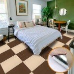 10 Pcs Peel and Stick Carpet Tiles 24"x24