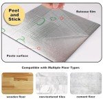 12 Pcs Peel and Stick Carpet Tiles - Dark Grey