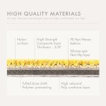 Colorful Triangle Removable Carpet Squares - 12 Tiles