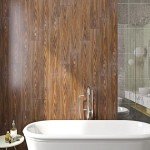 Dark Wood Peel and Stick Vinyl Plank Tiles