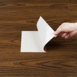 Dark Wood Peel and Stick Vinyl Plank Tiles