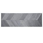 Charcoal Oak Luxury Vinyl Chevron Planks - 26.5 Sq. Ft