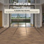 Self-Adhesive Vinyl Peel and Stick Floor Tiles