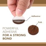 Serenelife ¾” Felt Furniture Pads for Floors