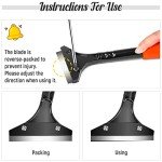 Razor Blade Scraper for Floors and Windows