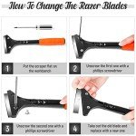 Razor Blade Scraper for Floors and Windows