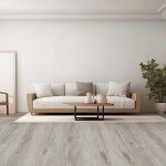 Waterproof Peel and Stick Wood Floor Tiles - 36 Pack