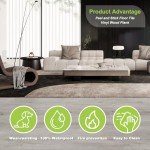 Waterproof Peel and Stick Wood Floor Tiles - 36 Pack