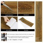 LaCheery Waterproof Peel and Stick Vinyl Floor Tiles