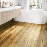 LaCheery Waterproof Peel and Stick Vinyl Floor Tiles