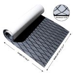 Dark Grey Non-Slip EVA Foam Boat Flooring Mat