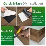 Self-Adhesive Vinyl Flooring Planks - 36 Pack