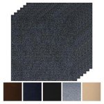 Peel and Stick Carpet Squares - 10 Tiles Pack